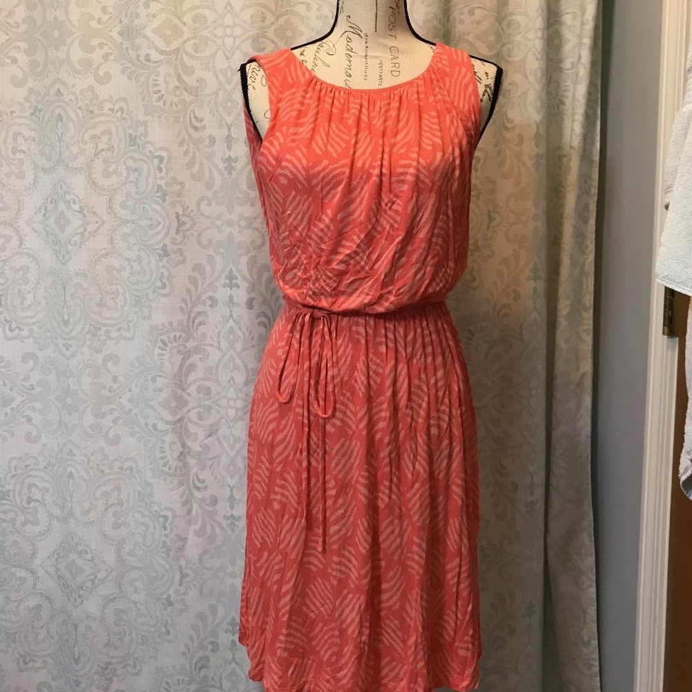 Loft Orange Dress